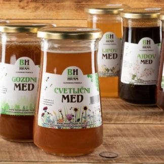 Mešani medeni MIX 5x 900 g + 1 GRATIS