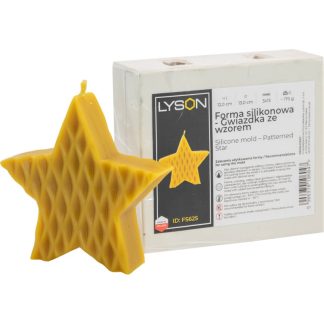 KALUP zvezda z vzorcem